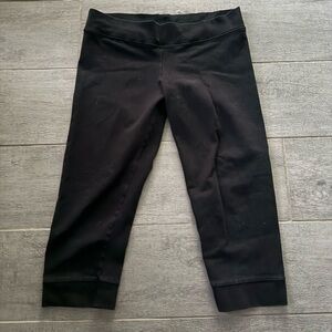 Classic Black Athletic Capris